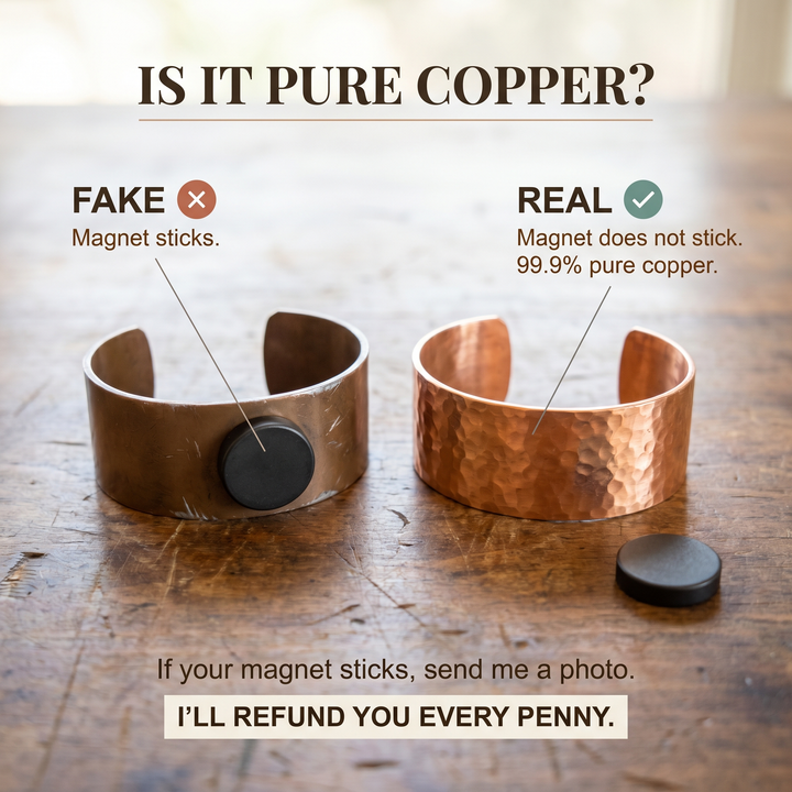 Vera's Tide Copper Bracelet
