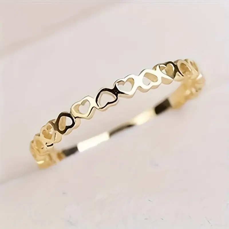 Autumn | Golden Hearts Ring
