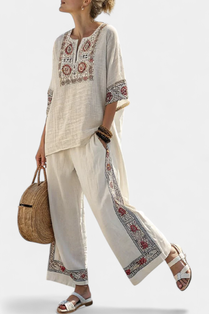 Ivy | Floral Two-Piece Set