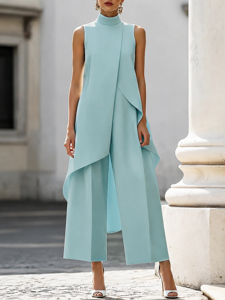 Martina | Long Elegant Drop Jumpsuit