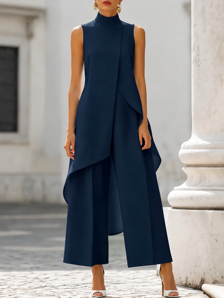 Martina | Long Elegant Drop Jumpsuit