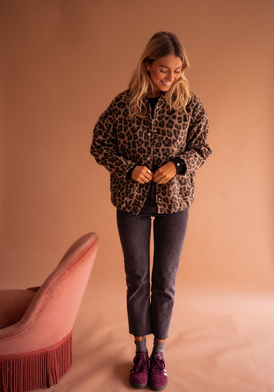 Susanne – Leopard Print Jacket — Jarah Melbourne