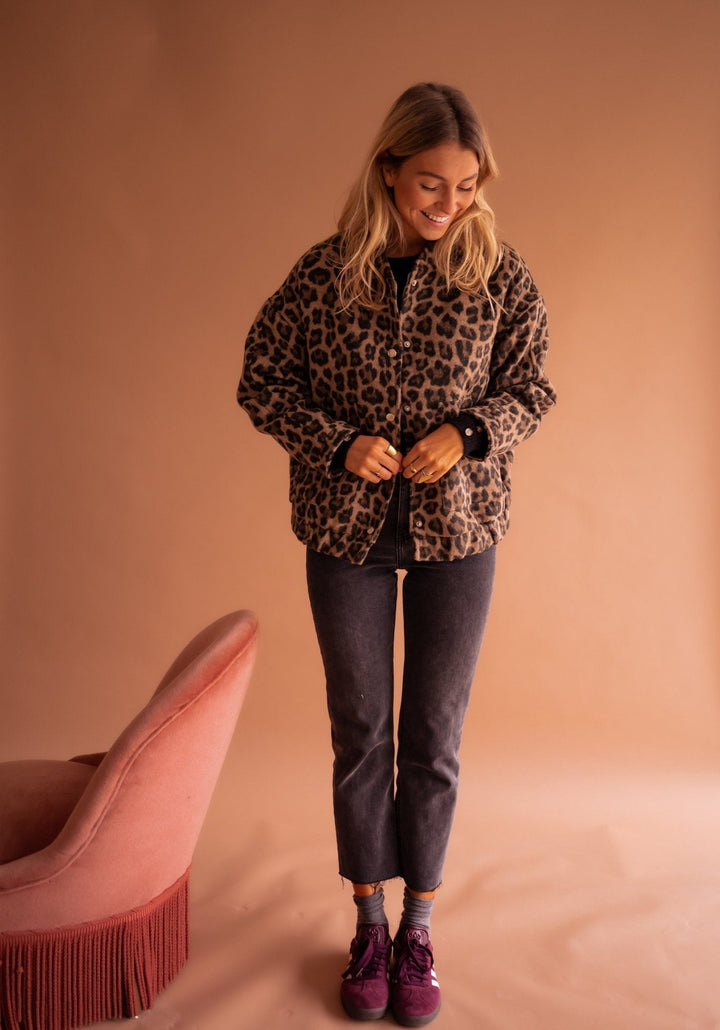 Susanne – Leopard Print Jacket — Jarah Melbourne