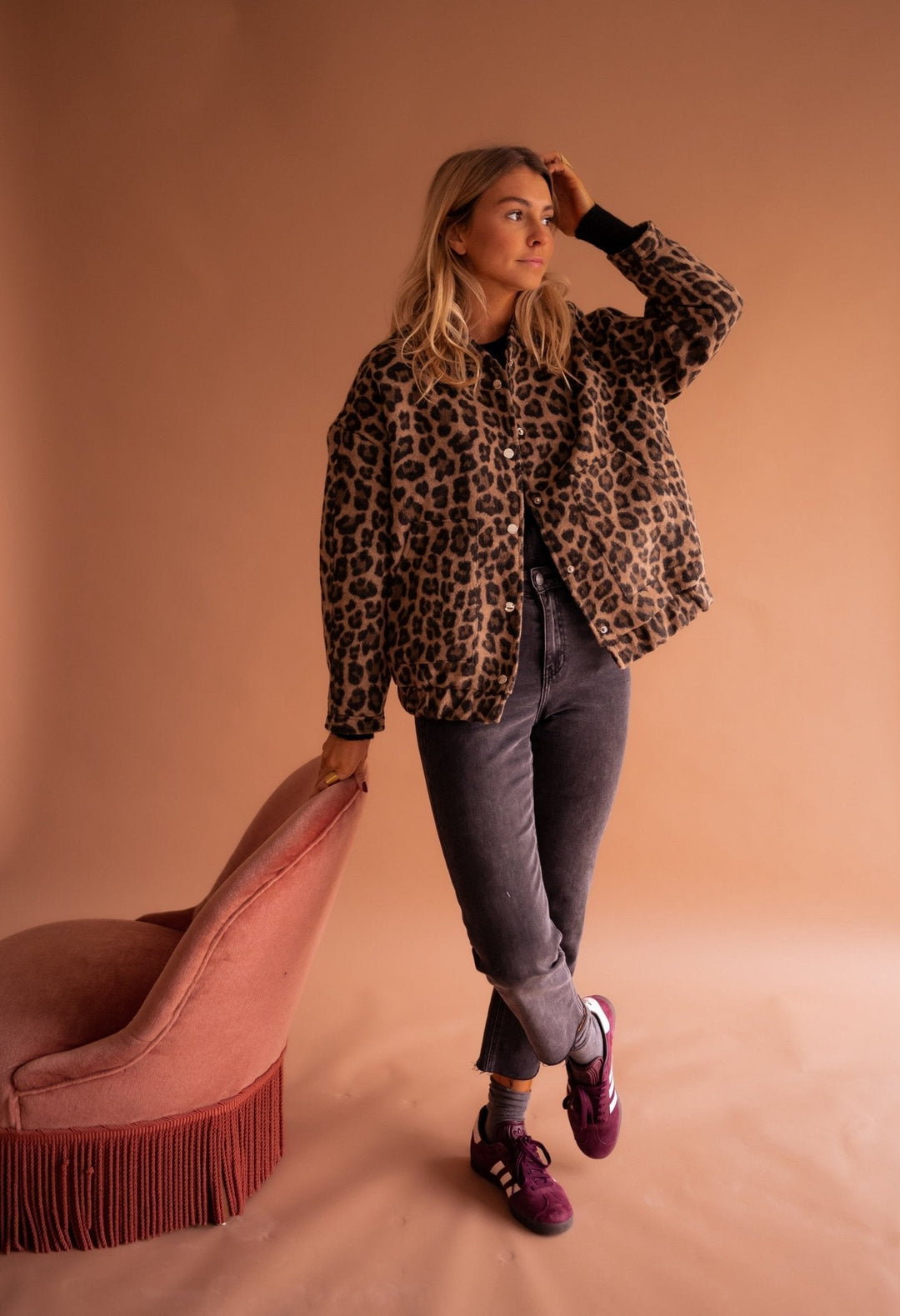 Susanne – Leopard Print Jacket — Jarah Melbourne