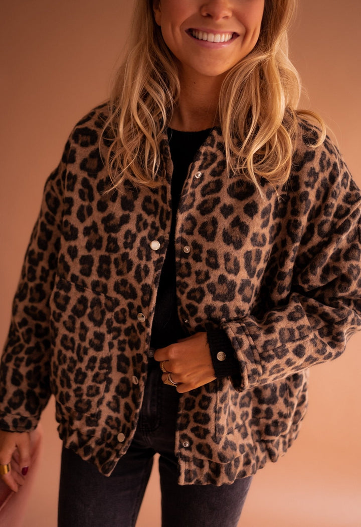Susanne – Leopard Print Jacket — Jarah Melbourne