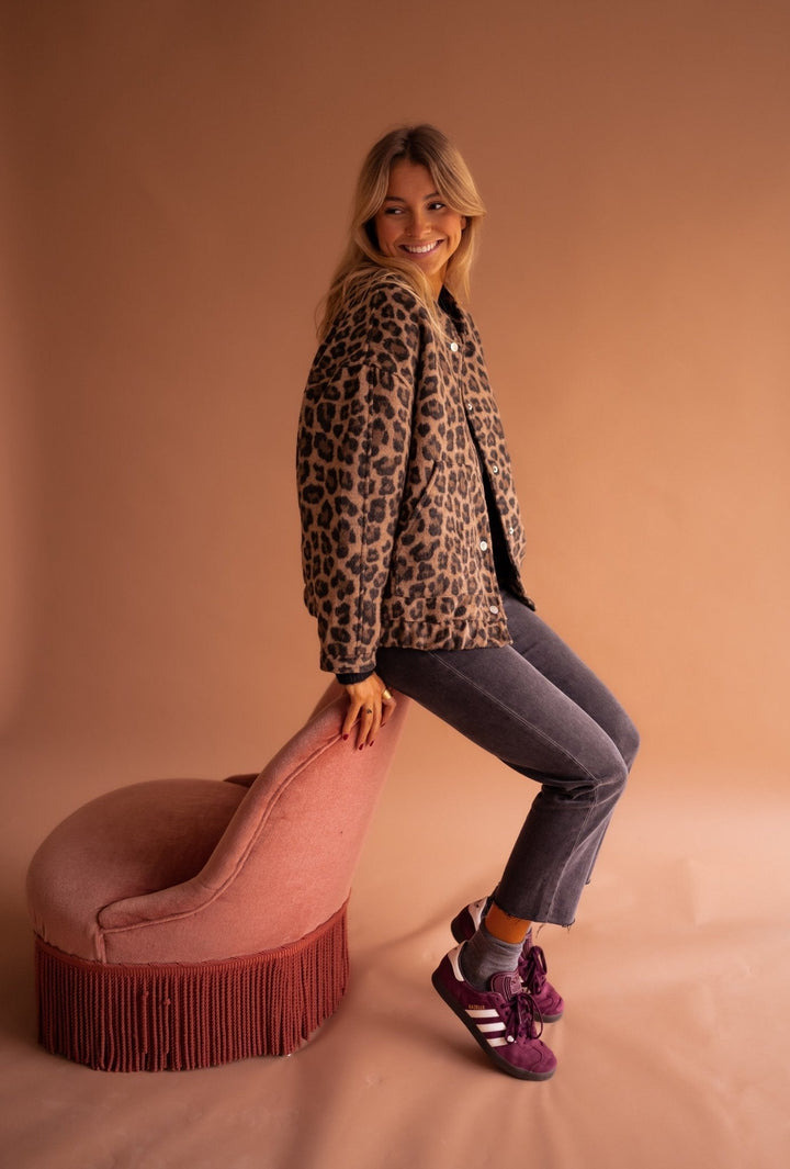 Susanne – Leopard Print Jacket — Jarah Melbourne