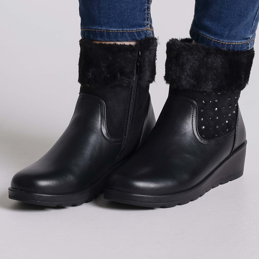 Noemi - Warm Ankle Boot for Women