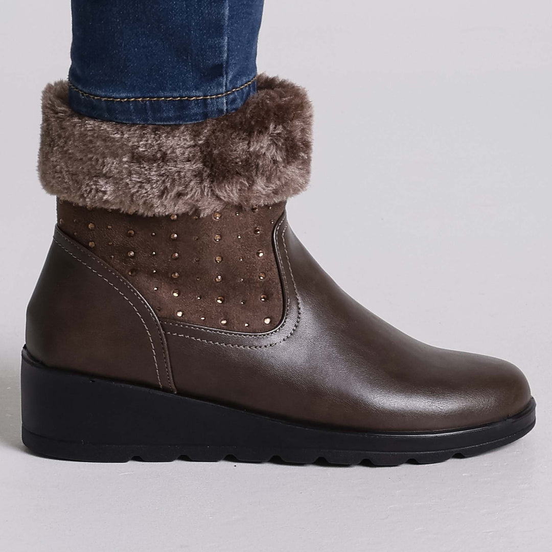 Noemi - Warm Ankle Boot for Women