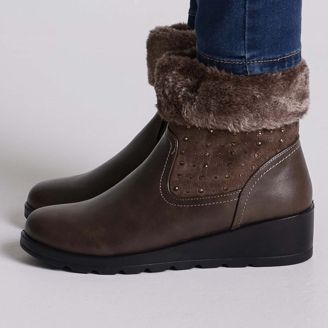 Noemi - Warm Ankle Boot for Women