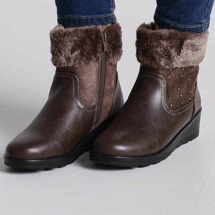 Noemi - Warm Ankle Boot for Women