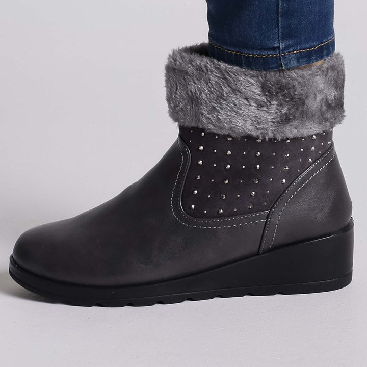 Noemi - Warm Ankle Boot for Women