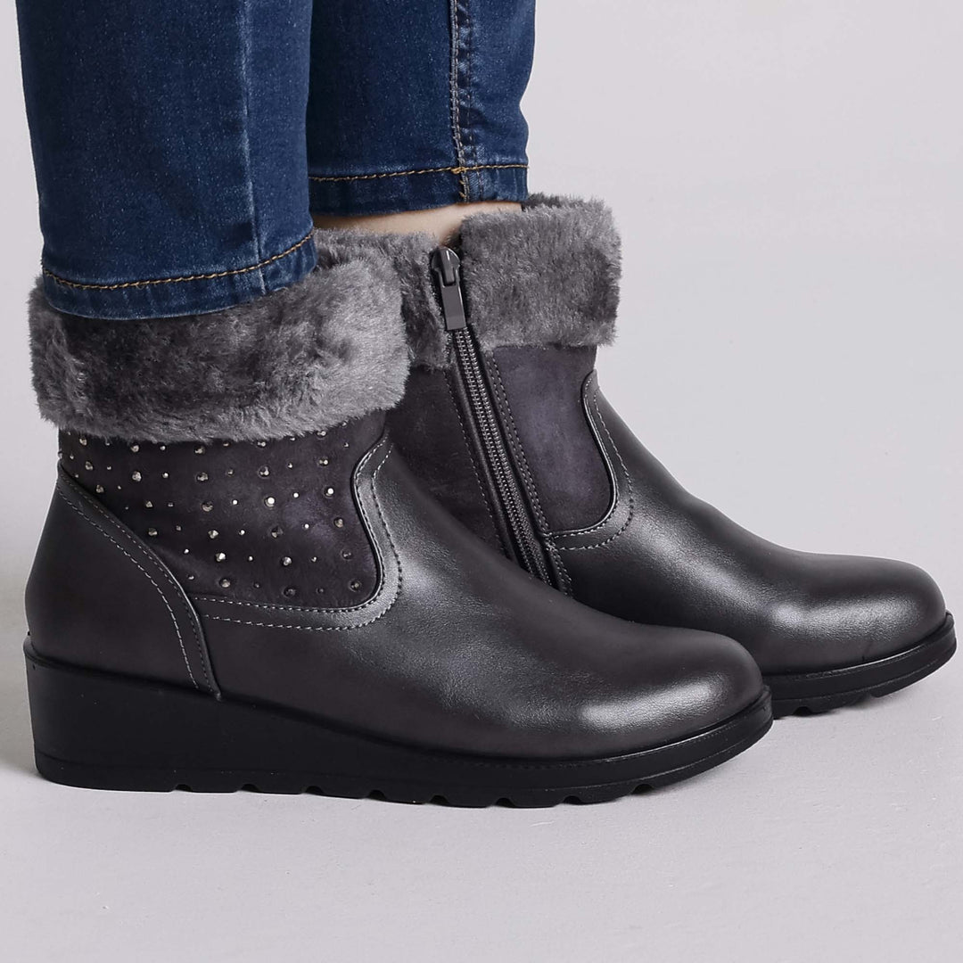 Noemi - Warm Ankle Boot for Women