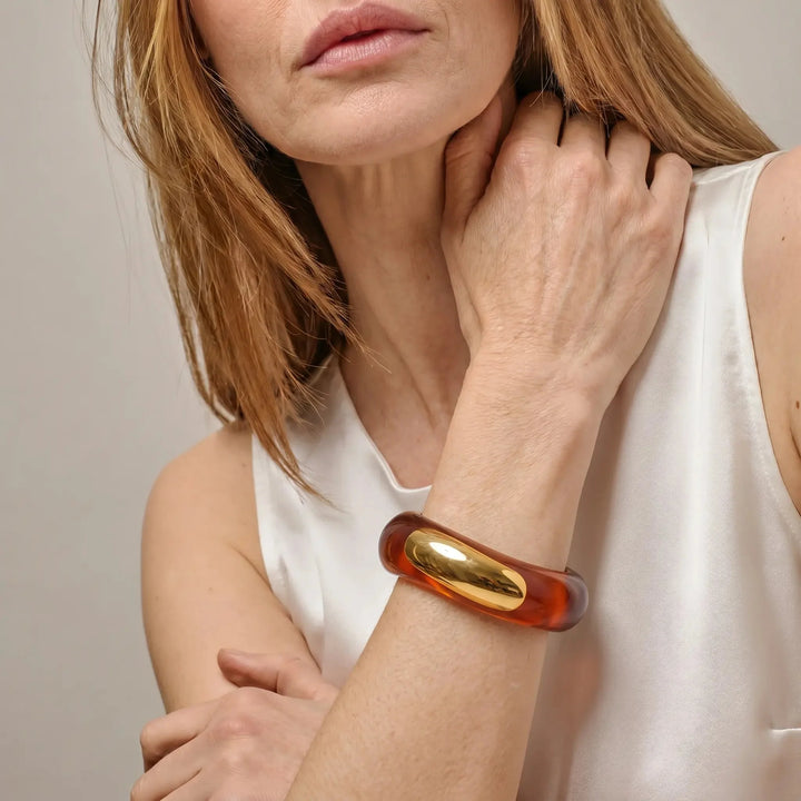 Opaline Curve Bracelet