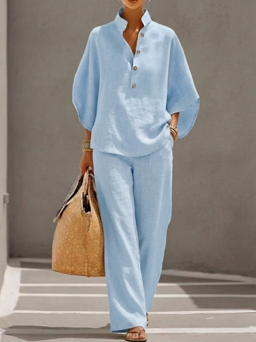 Nara | Wide and Elegant Two-Piece Set