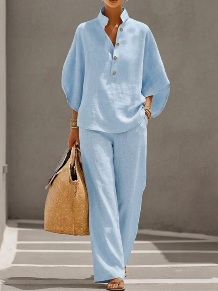 Nara | Wide and Elegant Two-Piece Set