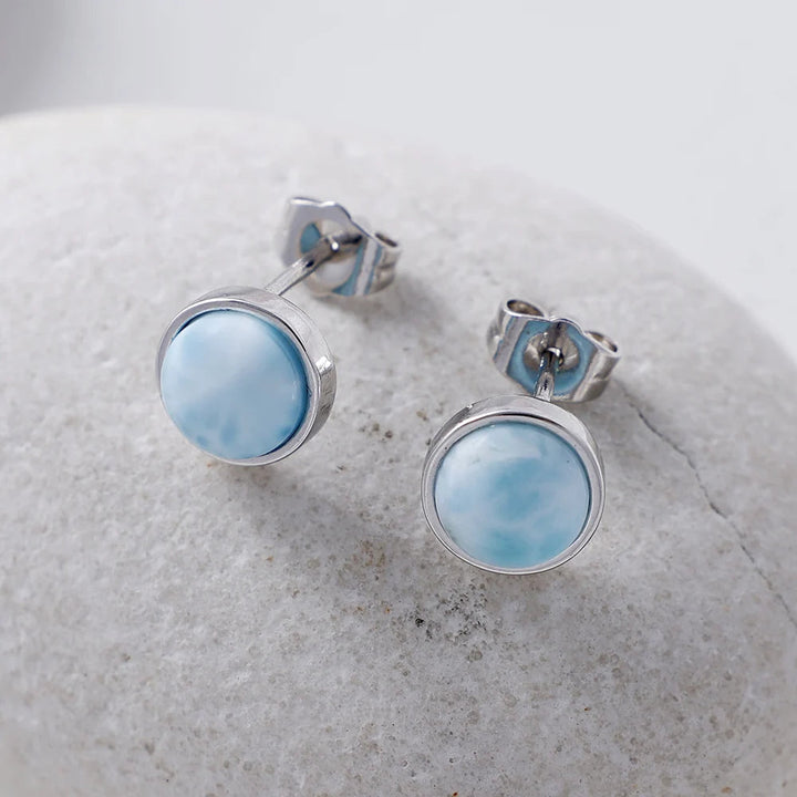 Aria | Larimar Serenity Earrings