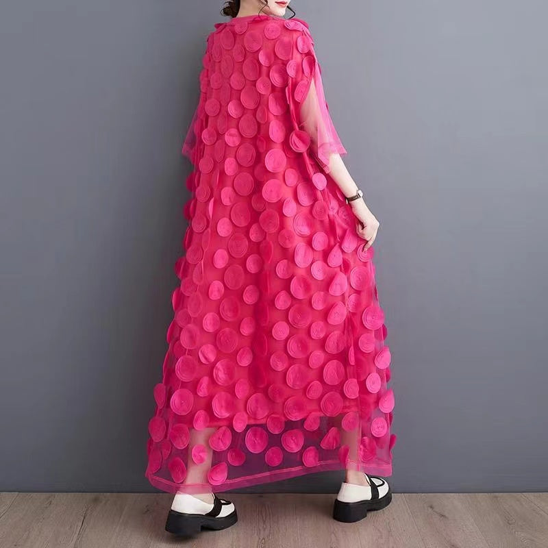 Black Tulle Asymmetric Party Dress