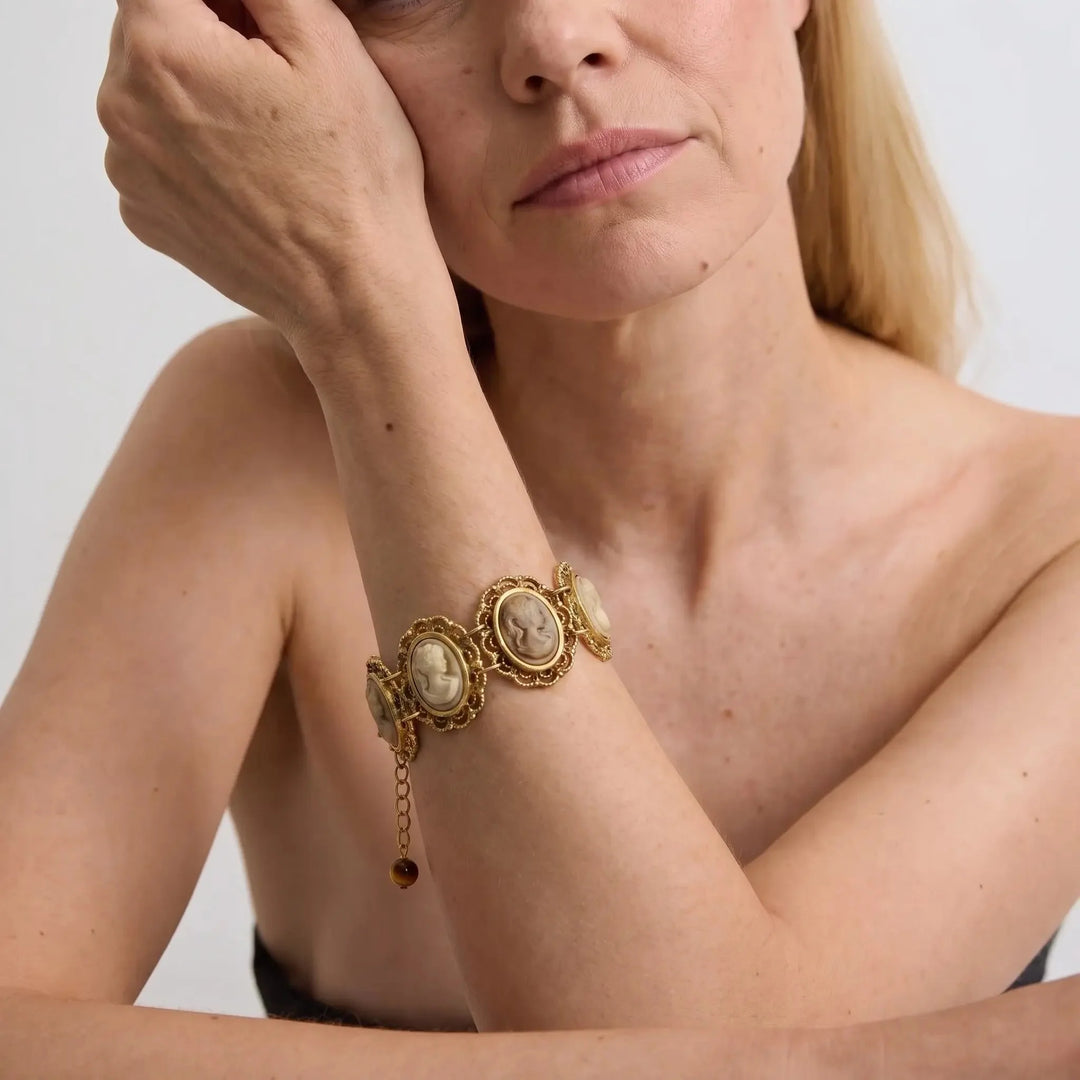 Regency Portrait Bracelet
