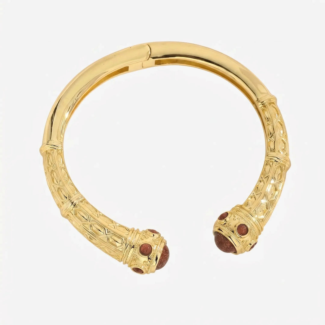 Royal Insignia Cuff Bracelet