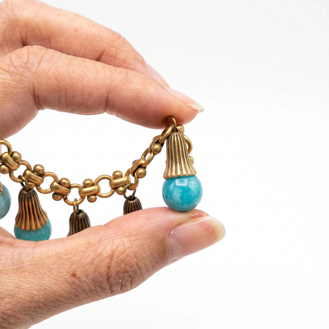 Seaside Drop Charm Bracelet