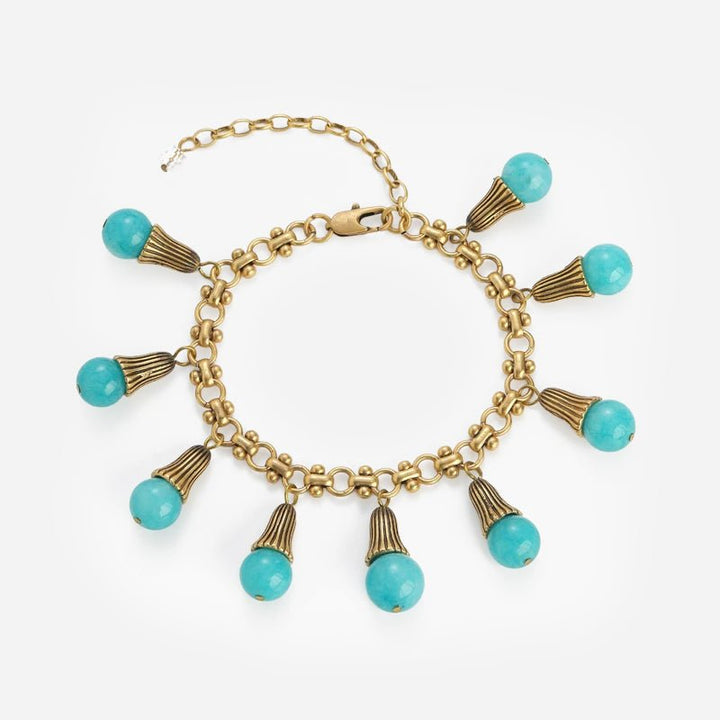 Seaside Drop Charm Bracelet