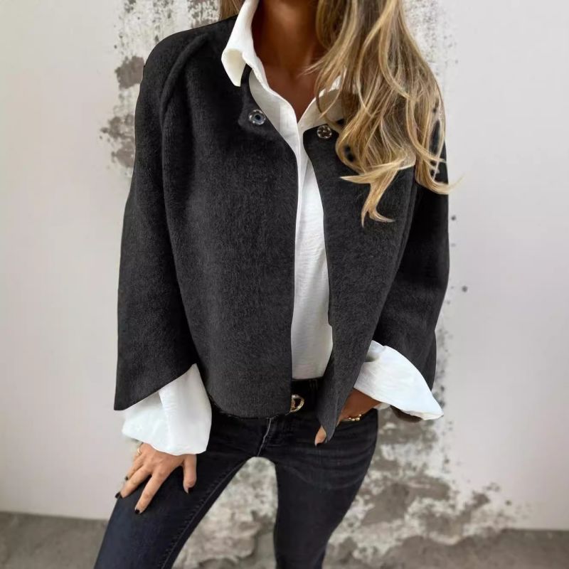 Elke – Short Cashmere-Look Coat — Jarah Melbourne