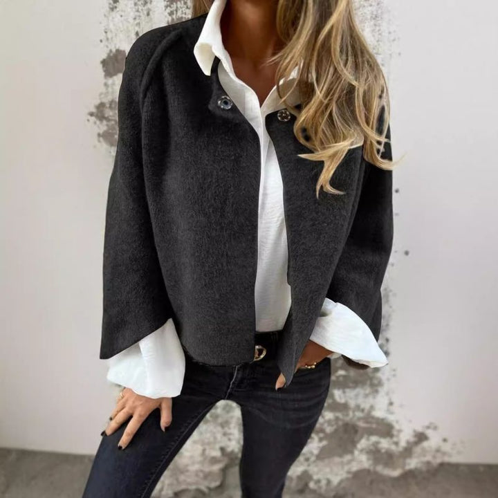 Elke – Short Cashmere-Look Coat — Jarah Melbourne
