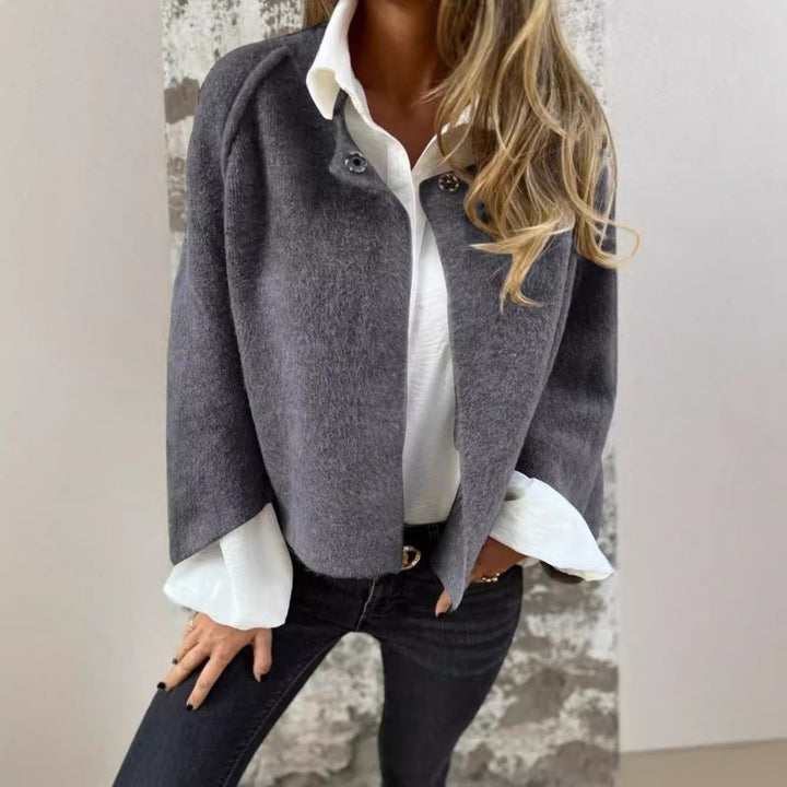 Elke – Short Cashmere-Look Coat — Jarah Melbourne