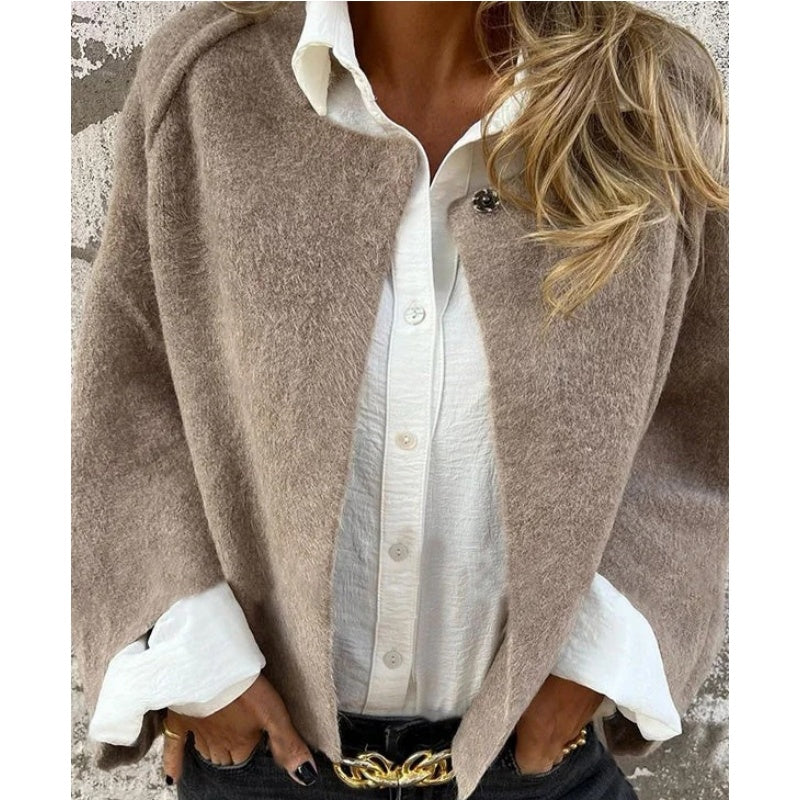 Elke – Short Cashmere-Look Coat — Jarah Melbourne