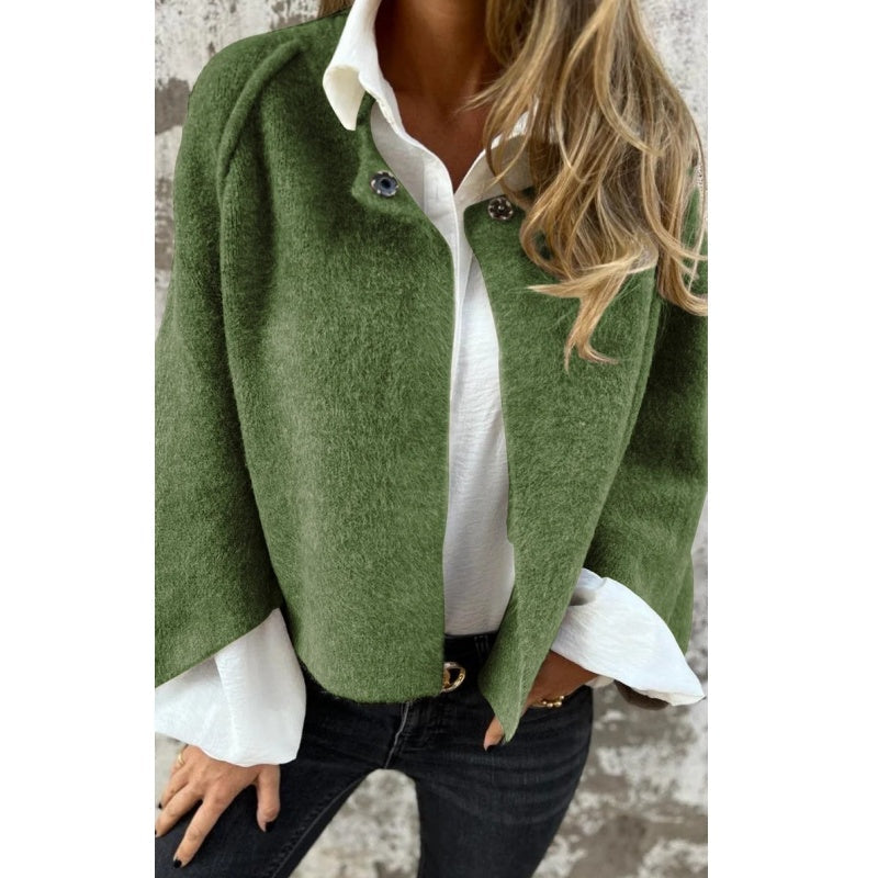 Elke – Short Cashmere-Look Coat — Jarah Melbourne
