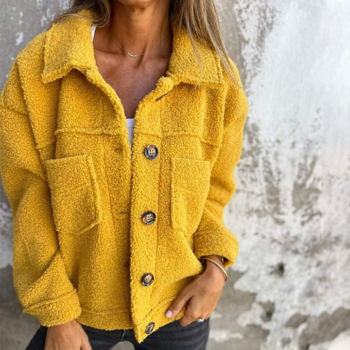 Sofia – Teddy Fleece Spring Coat — Jarah Melbourne
