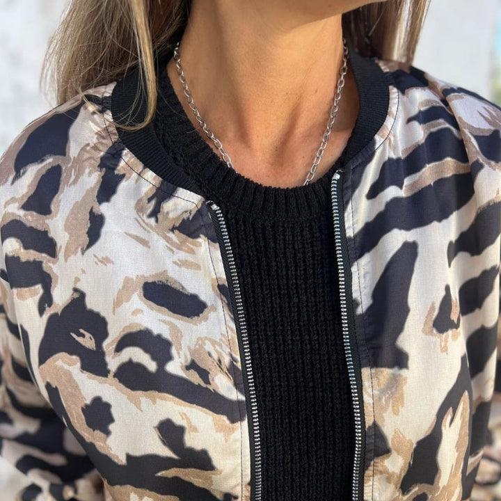 Madelon – Zebra Print Spring Jacket — Jarah Melbourne
