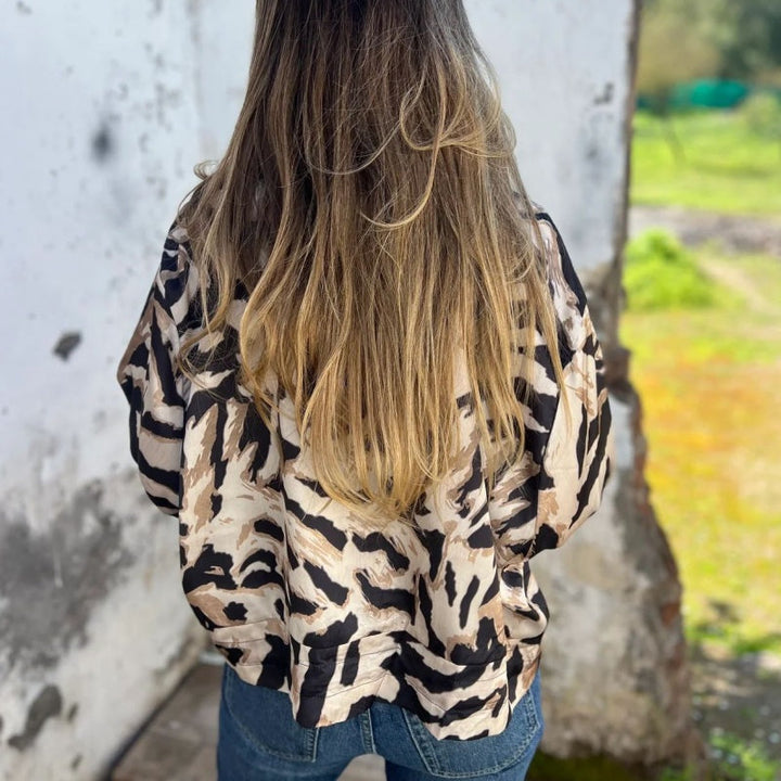 Madelon – Zebra Print Spring Jacket — Jarah Melbourne