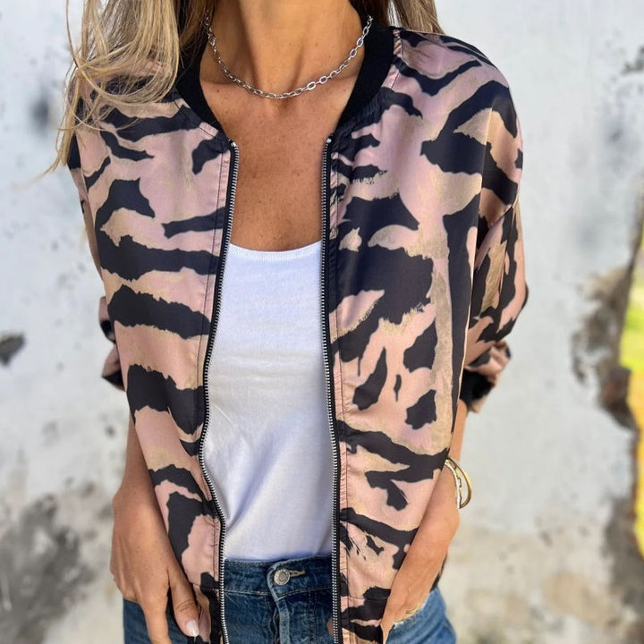 Madelon – Zebra Print Spring Jacket — Jarah Melbourne
