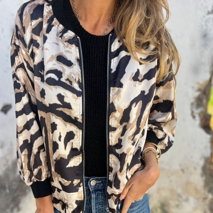Madelon – Zebra Print Spring Jacket — Jarah Melbourne