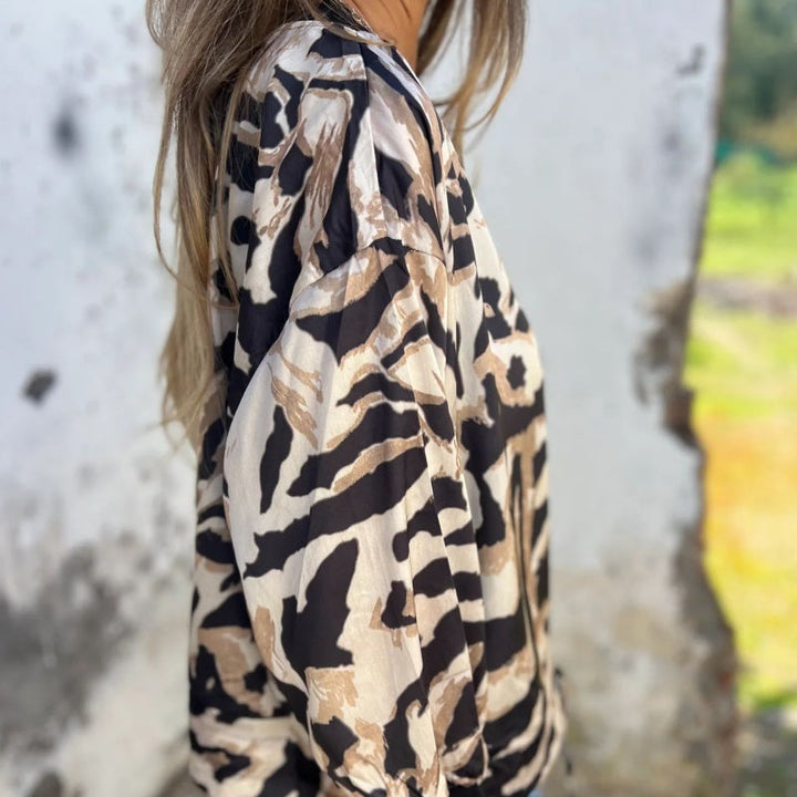 Madelon – Zebra Print Spring Jacket — Jarah Melbourne